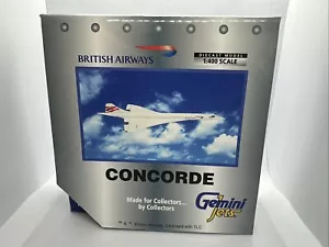 Gemini Jets 1/400 British Airways Concorde G-BOAC Diecast model GJBAW025 - Picture 1 of 6
