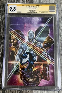 Silver Surfer: Rebirth #1 CGC SS 9.8 Sign & Venom Sketch Mico Suayan Virgin 6/0 - Picture 1 of 6