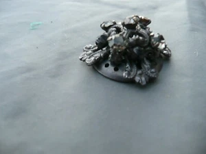 parement vintage en métal et strass - Imagen 1 de 2