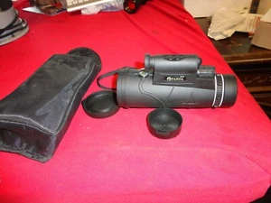 PANDA 12x50 1800M/9900M Portable Monocular Telescope Red Laser Hunting Compass - Picture 1 of 5