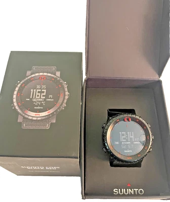 SUUNTO Watch core SS023158000 Black Red 3 ATM Water Resistant - image 1 of 4