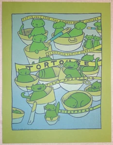2008 Tortoise - Chicago Silkscreen Concert Poster S/N by Jay Ryan - Picture 1 of 1