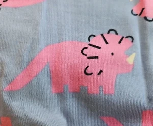 NEU MIT ETIKETT HANNA ANDERSSON AVA THE DINO 2-WEGE-REISSVERSCHLUSS SCHLAFANZUG PYJAMA 85 2T - Bild 1 von 6