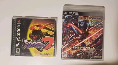 Strider 2 (Sony PlayStation 1, 2000) Cib  And Strider 3 ( Ps3 ) Tested Cib  - Image 1 of 4