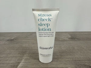 thisworks Stress Check Sleep Body Lotion Lavender Camomile 3.3fl oz/100ml - Picture 1 of 3