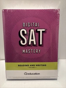 C2 Education Digital SAT Mastery Reading and Writing Volume 1 Study Guide New - Imagen 1 de 4