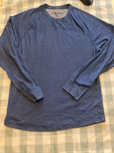 Old Navy Active Core Herren Large Langarm Pullover Shirt blau - Bild 1 von 5