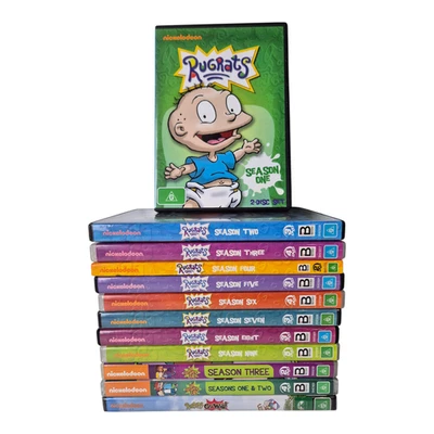 Rugrats Serie Completa Temporada 1-9 + Todos los Adultos 1-3 + Película - DVD - Región 4 Foto 1 de 4