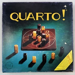 Gigamic Quarto Medium Brettspiel Holz Strategie Spiel Gesellschaftsspiel 26x26cm - Bild 1 von 13