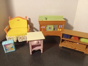 Fisher-Price Puppenhaus Möbel Konvolut - Bild 1 von 6
