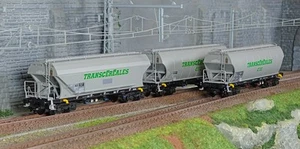 Marklin 46346 Set de 3 wagons trémies à céréales type Uagps, Ermewa, Transcéréal - Picture 1 of 7