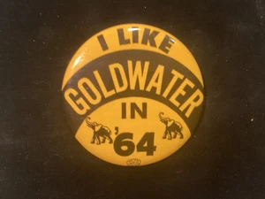 I LIKE GOLDWATER IN 64 3 1/4 INCH POLITICAL BUTTON - Bild 1 von 2