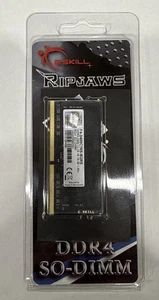 G.SKILL Ripjaws Series 8GB 260-Pin DDR4 SO-DIMM DDR4 2400 F4-2400C16S-8GRS - Picture 1 of 4