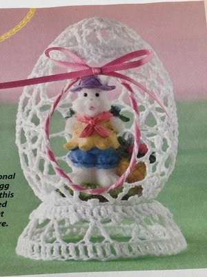 Páginas de revista con patrón de ganchillo de huevo de Pascua Foto 1 de 3