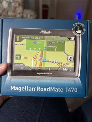 Magellan GPS Road mate Receiver One Touch Used Accessories Box - Image 1 of 4