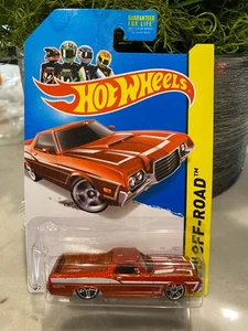 Ford Ranchero Orange Hot Wheels Off Road '72 2014 - Imagen 1 de 1