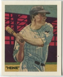 Dover reprint - 1934-36 Diamond Stars #30 Heinie Manush Washington Senators - Picture 1 of 2