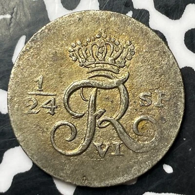 1812-MF Germany Schleswig-Holstein 2 1/2 Schilling Lot#JM8773 Very Scarce! Nice! - Image 1 of 2