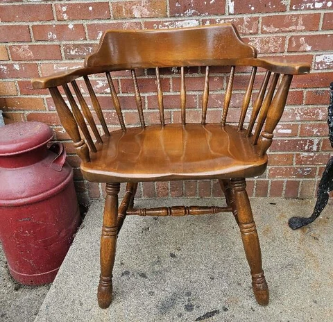 MOOSEHEAD Captains Dining Chair Firehouse Hard Rock Maple Monson Maine #1 Cover