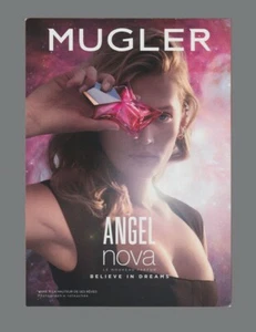 Carte publicitaire format carte postale- Angel Nova Thierry Mugler recto verso - Picture 1 of 2