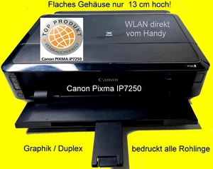 Canon PIXMA iP7250 Tintenstrahldrucker Fotodrucker # Kultdrucker#1 Jahr Garantie - Bild 1 von 16