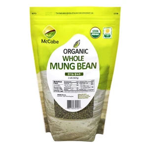 McCabe Bio ganze Mungobohne, 2 Pfund (32 Unzen), USDA & CCOF Bio zertifiziert - Bild 1 von 4
