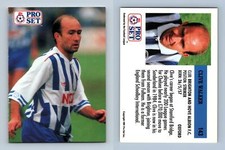 Clive Walker #143 English League 1991-92  Pro Set Trading Card