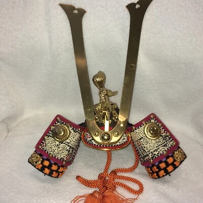 Vintage Japanese Samurai Armor Mini Helmet, Excellent Condition  - Image 1 of 4