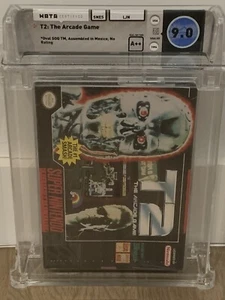 1994 T2 The Arcade Game Super Nintendo SNES Sealed WATA 9.0 Seal A++ Terminator - Picture 1 of 6
