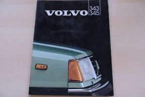 216475) Volvo 343 345 Prospekt 1982 - Picture 1 of 1