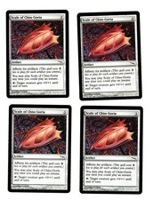 4x Scale of Chiss-Goria EX Mirrodin Mtg Magic Commander EDH 4x x4