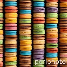 Photo Digital Art Product Wallpaper Background Colorful Stacks of Cookies