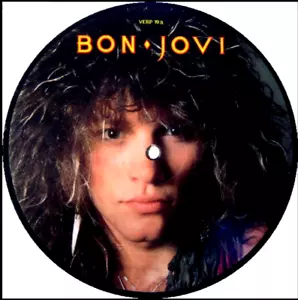 Near Mint Bon Jovi In And Out Of Love / Roulette (Live) 7" Vinyl Picture Disc 45 - Picture 1 of 2