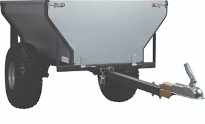 Kippanhänger 500kg Rasentraktor Aufsitzmäher Quad ATV mit Kugelkopfkupplung - Bild 1 von 22