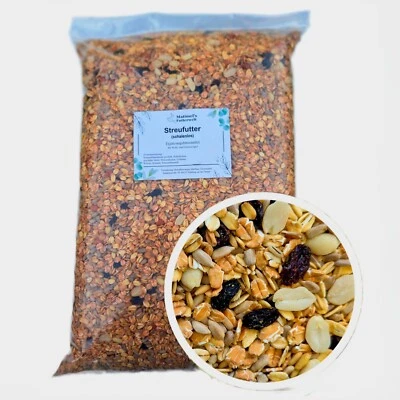 Matimels Futterwelt Streufutter (schalenlos), Vogelfutter Premium Futterqualität - Bild 1 von 3