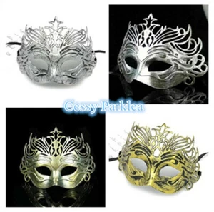 SN-A1-2 Unisex Roman Gladiator Venetian Filigree Masquerade Mask - Picture 1 of 8
