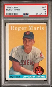 1958 Topps Roger Maris #47 PSA 3 GC135 - Picture 1 of 2