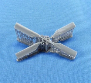 AH-64 Apache. Tail Rotor Scale 1:48 (for Academy, Hasegawa Helicopter Model Kit) - Picture 1 of 5