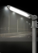 Faro led stradale 100 watt lampione armatura per esterno luce fredda 6500k ip65