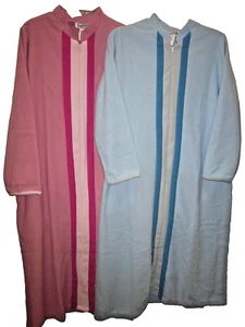 New Fleece Step-In (43"-44")  Zipper Robe S-M-L-3X - Picture 1 of 1