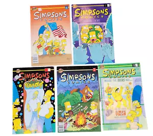 5x The Simpsons Comics Bundle - #14, #17, #18, #21 & #24 (1996) Bongo - Bild 1 von 3