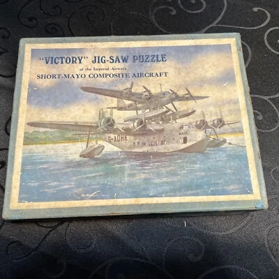 Rompecabezas Victory 1938 del avión compuesto Imperial Airways Short-Mayo Foto 1 de 4