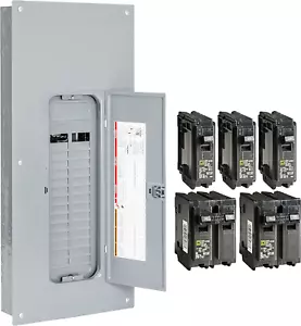 Square D 225 Amp 30 Space 60 Circuit Indoor Load Center Main Breaker Box Panel - Picture 1 of 12