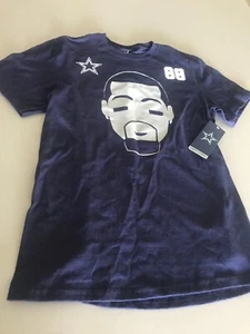 RARE NEW!!! Dez Bryant Dallas Cowboys Men's Small T-Shirt Navy Blue BNWT DMC0097 - Picture 1 of 11