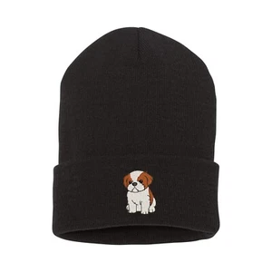 Sombrero gorro bordado Shih Tzu perro cachorro, sombrero gorro personalizado Shih tzu perro - Imagen 1 de 2