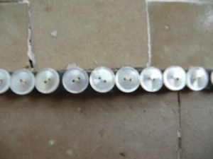 18 boutons anciens en nacre - Picture 1 of 3