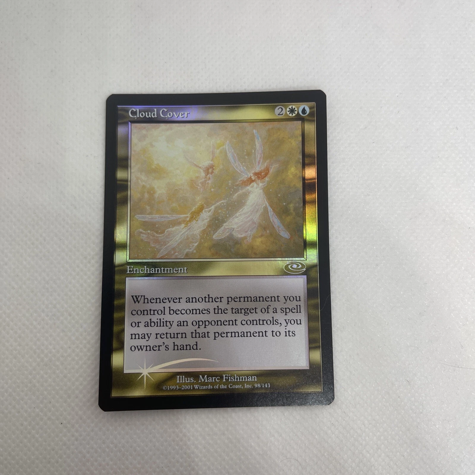 MTG 1x Cloud Cover, Foil, Planeshift, Magic LP FREE SHIPPING
