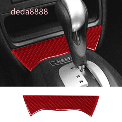 Caja de almacenamiento de fibra de carbono roja moldura del panel inferior para Porsche Boxster/996 1998-04 B Foto 1 de 4