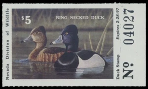 1996  Nevada State Duck Stamp Mint Never Hinged. Original Gum  - Picture 1 of 1