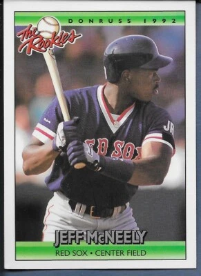 1992 Donruss Baseball The Rookies #75 Jeff McNeely - Image 1 of 2